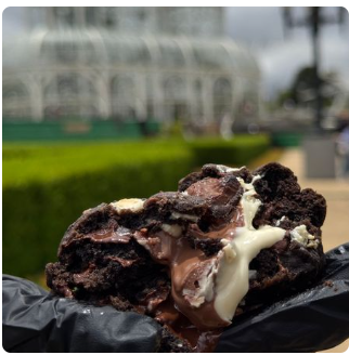 Alpino Black, cookie de massa black recheado