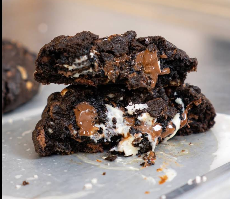 Cookie Duo Dark, massa black de cacau